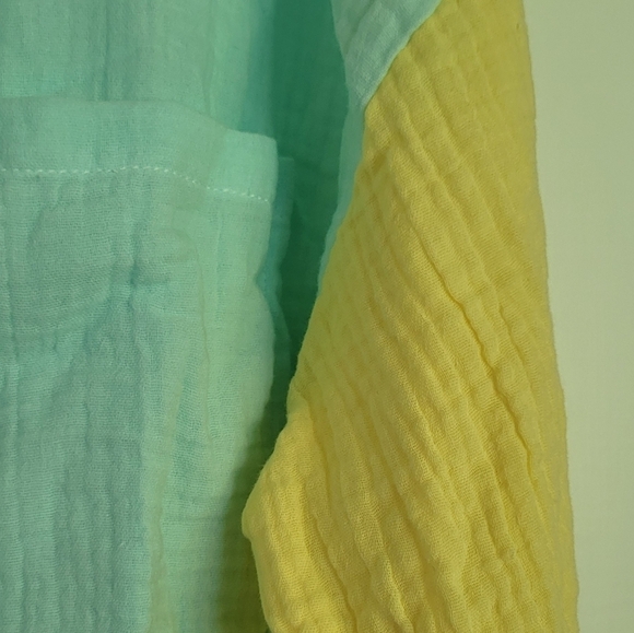 Simply Southern Collection Super Soft Colorblock Button Blouse - Picture 4 of 8